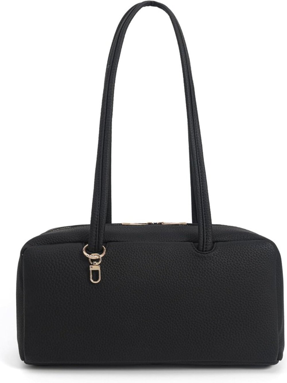 Stylish Lightweight Leather Bowler Bag for Women | Versatile East-West Shoulder